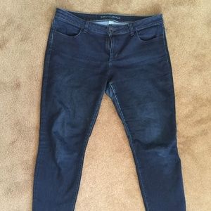Banana Republic dark wash skinny jeans